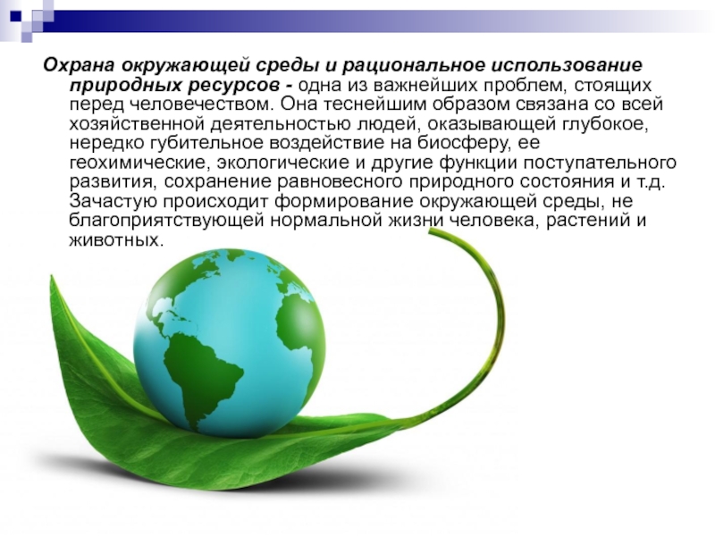 Экологическая безопастность.